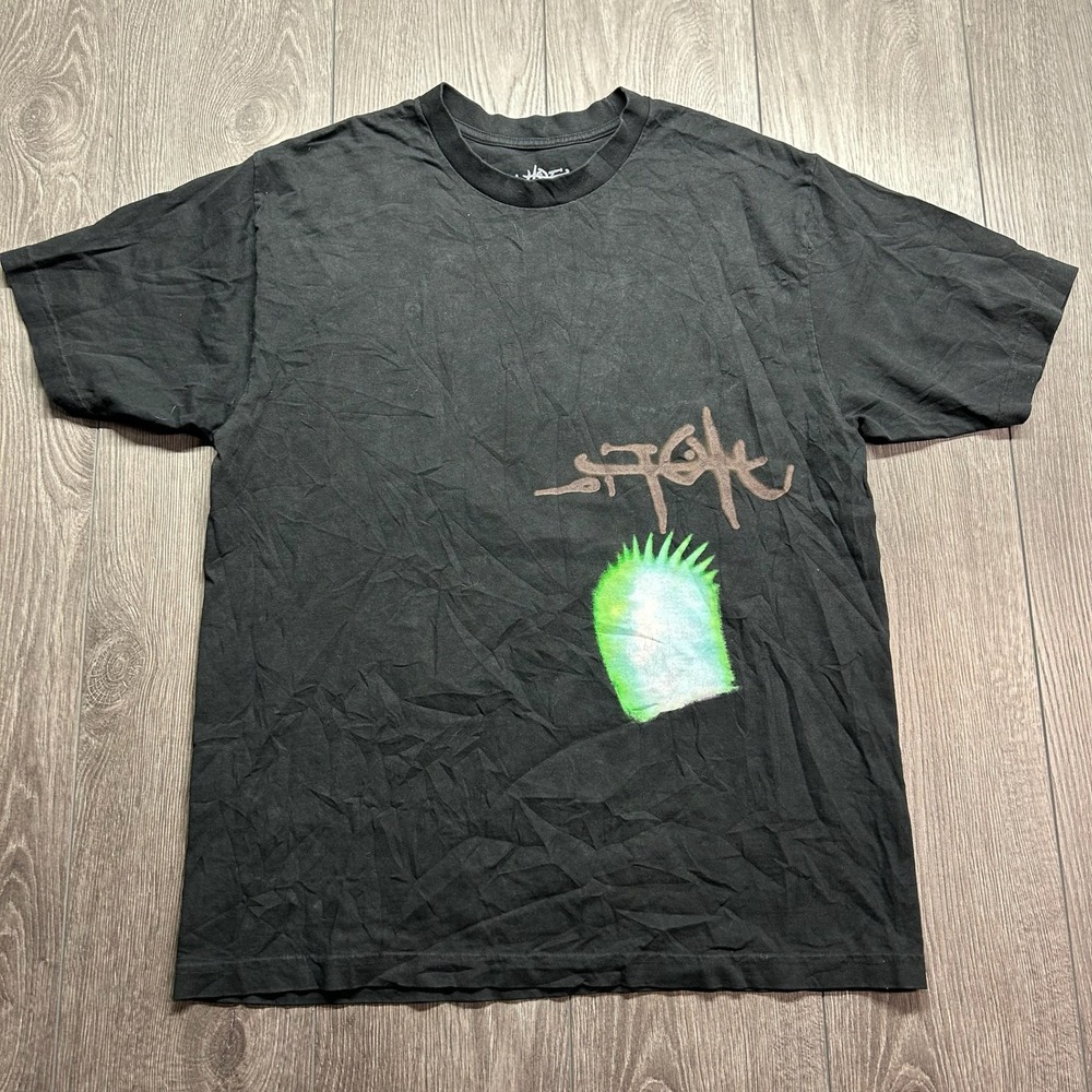 Travis Scott Utopia Tour Hands Graphic T-Shirt Mens Large Black Cactus Jack Tee